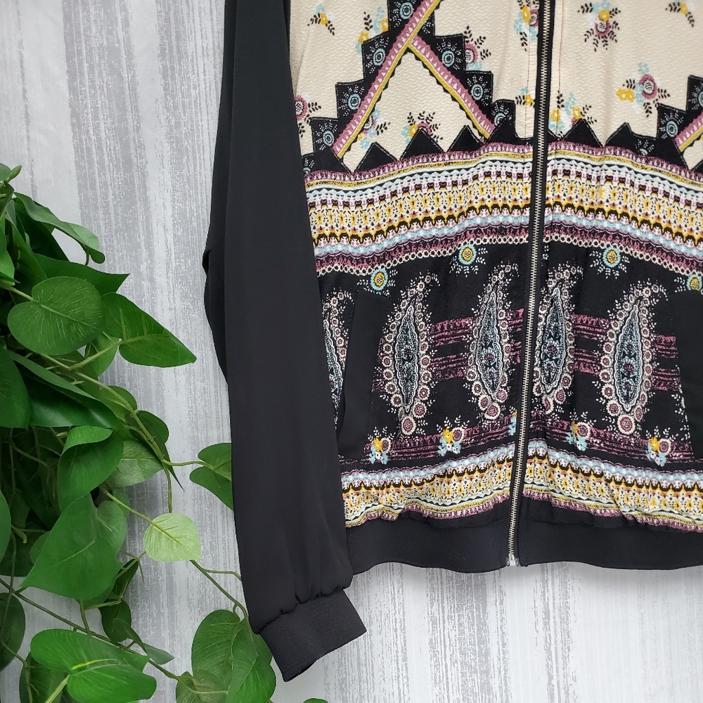 NWOT Tribal Varsity Style Jacket - Picture 2 of 15